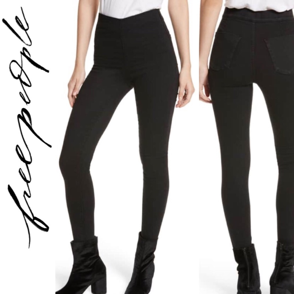 Free People Easy Goes It Skinny Jeans